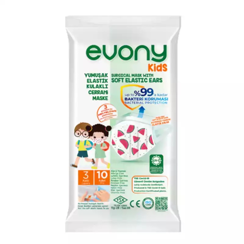 Evony Maske Kıds 10'lu - Focus