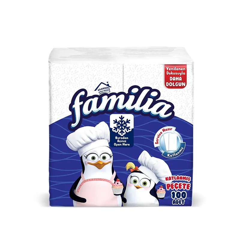 Familia Garson Katlama Peçete 1/8 100Lü 24 Paket - 2