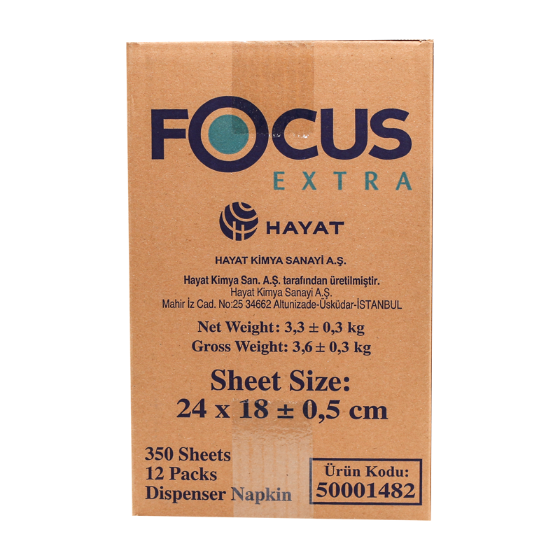 Focus Extra Dispenser Peçetesi 350li 12 Paket - 4