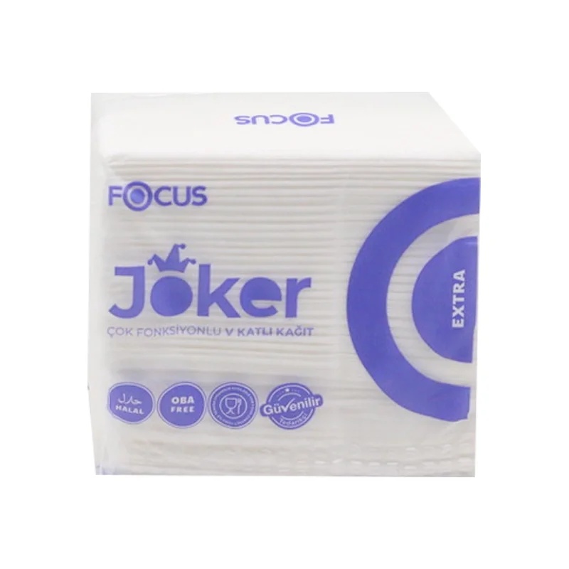 Focus Extra Joker V Katlı Kağıt Peçete 250'li 30 Paket 15 Gsm - Focus (1)