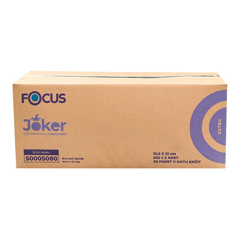 Focus Extra Joker V Katlı Kağıt Peçete 250'li 30 Paket - 2