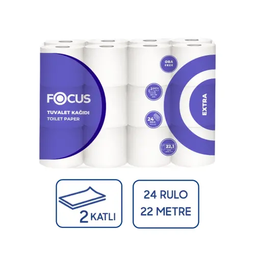 Focus Extra Tuvalet Kağıdı 24lü 3 Paket - 1