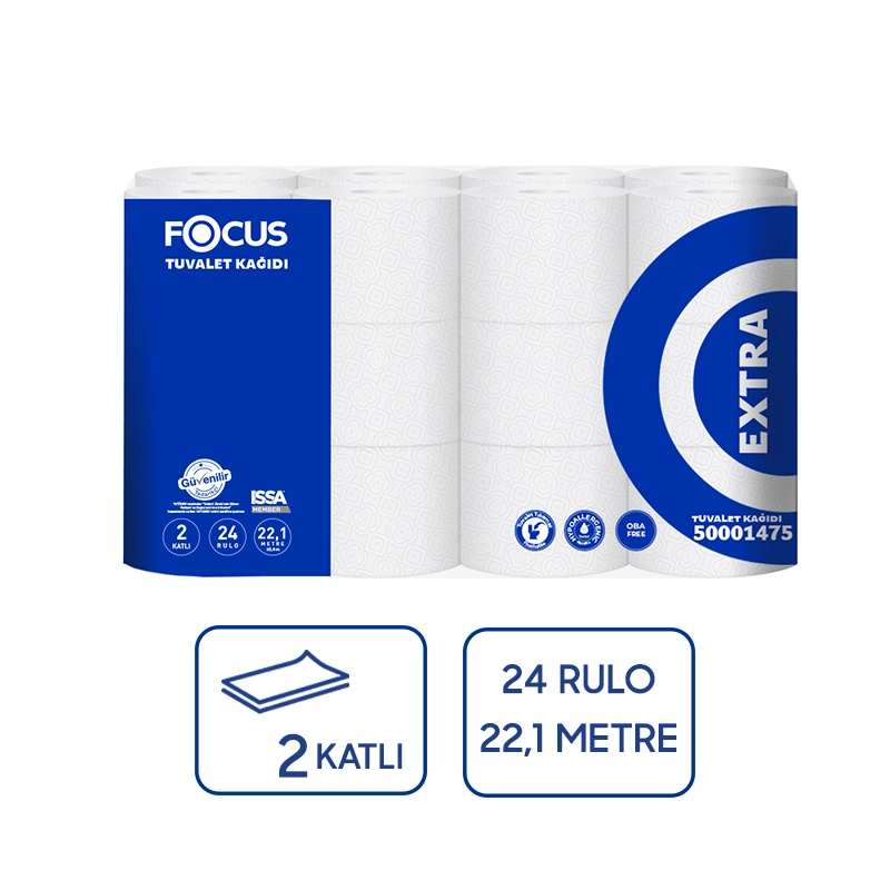 Focus Extra Tuvalet Kağıdı 24lü 3 Paket - 1