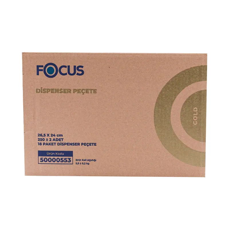 Focus Gold Dispenser Peçete Kağıt 250Li 18 Paket - 2