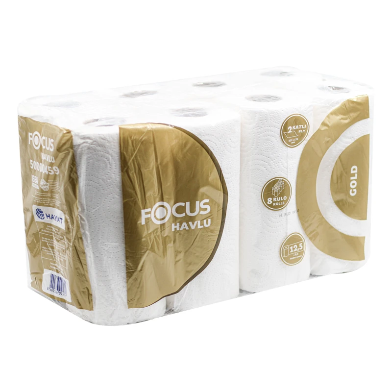 Focus Gold Kağıt Havlu 8'li 3 Paket 24 Rulo - 2