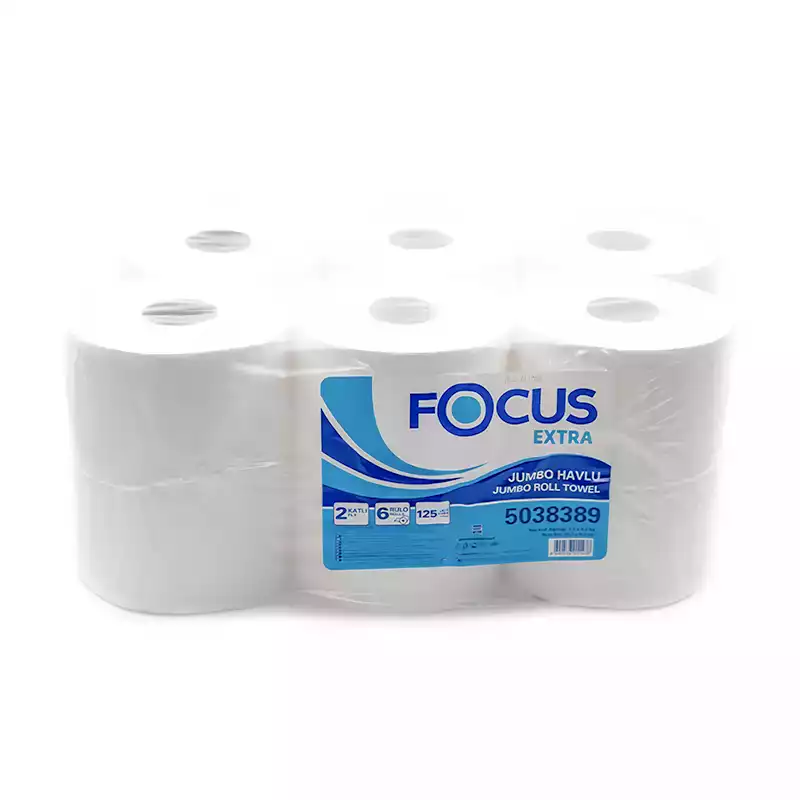 Focus Jumbo Kağıt Havlu 20,7 6Lı 125 Mt - 2