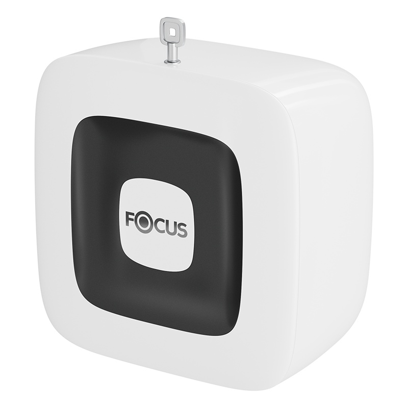 Focus Mini Jumbo Beyaz Tuvalet Kağıdı Aparat Beyaz - Focus