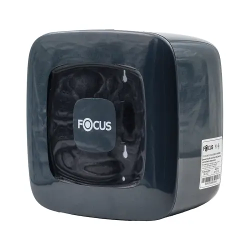 Focus Mini Jumbo Beyaz Tuvalet Kağıdı Aparat Siyah - 2