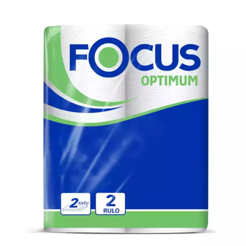 Focus Optimum 2li Kağıt Havlu 12 Paket 24 Rulo - 2
