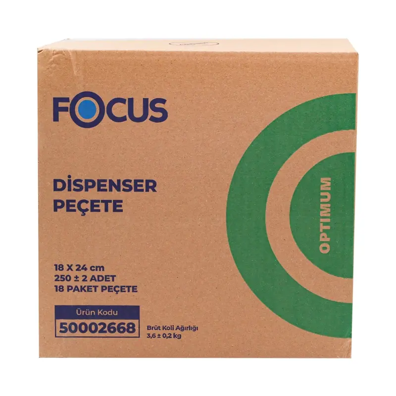 Focus Optimum Dispenser Peçete Kağıt 250Li 18 Paket - 2