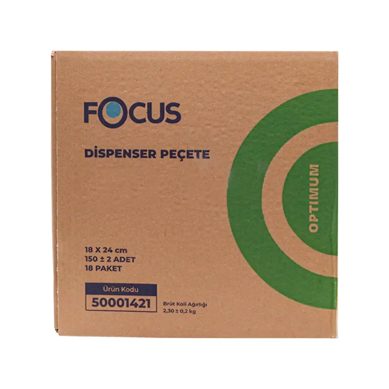 Focus Optimum Dispenser Peçete Kağıt 150Li 18 Paket - 2