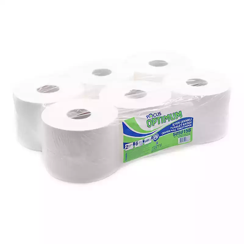 Focus Optimum İçten Çekmeli Tuvalet Kağıdı 6 Adet 140m - 2