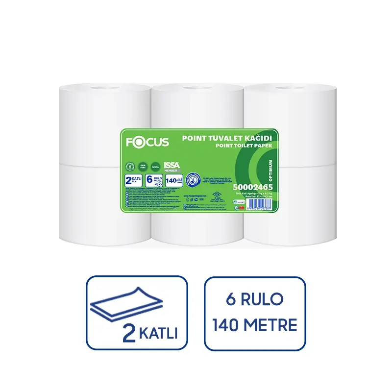Focus Optimum İçten Çekmeli Tuvalet Kağıdı 6 Adet 140m - 1