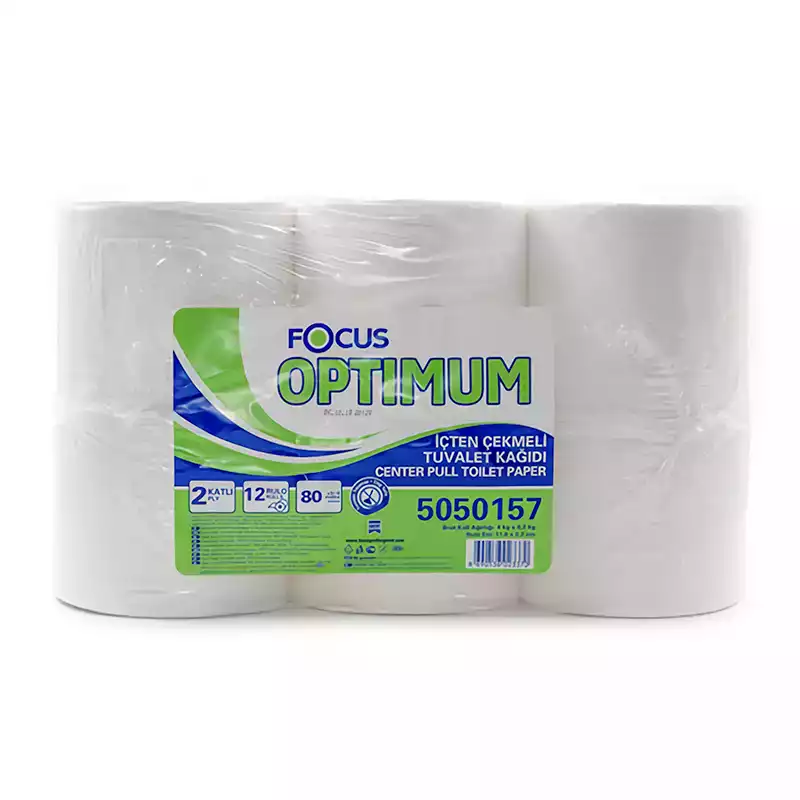 Focus Optimum İçten Çekmeli Tuvalet Kağıdı 12 Adet 80 Mt - 3