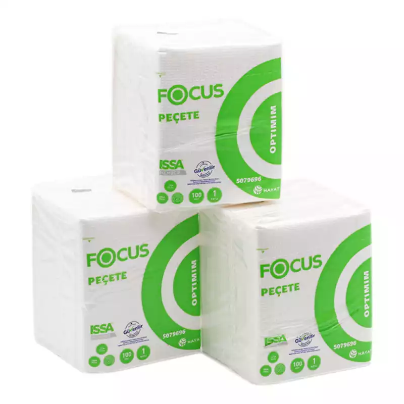 Focus Optimum Peçete Kağıt 100Lü 32 Adet 20x24 Cm - 2