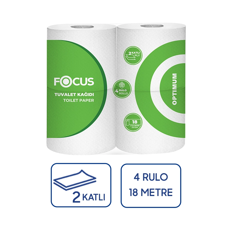 Focus Optimum Tuvalet Kağıdı 4x12 Adet - 1