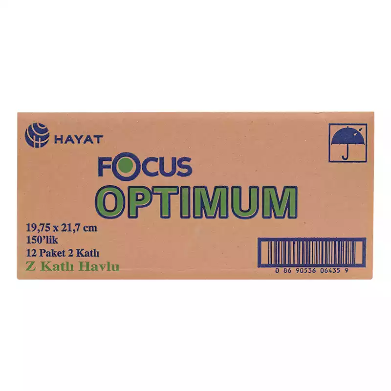 Focus Optimum Z Katlı Kağıt Havlu 150Li 12 Paket - 2
