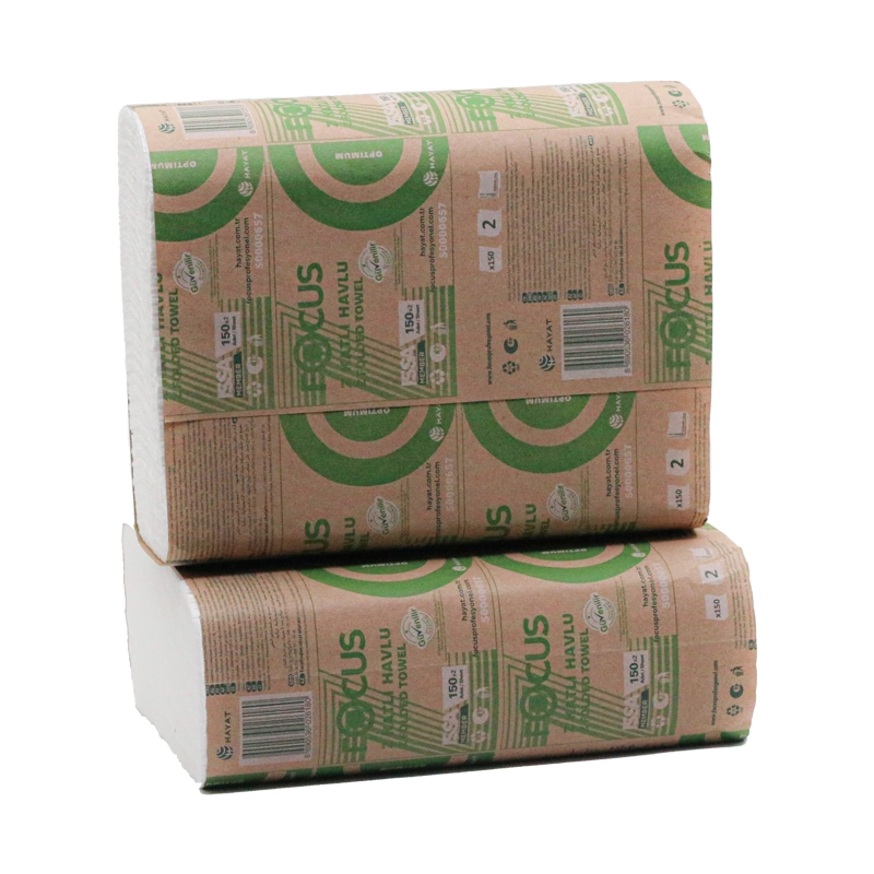 Focus Optimum Z Katlı Kağıt Havlu 200Lü 12 Paket - 3