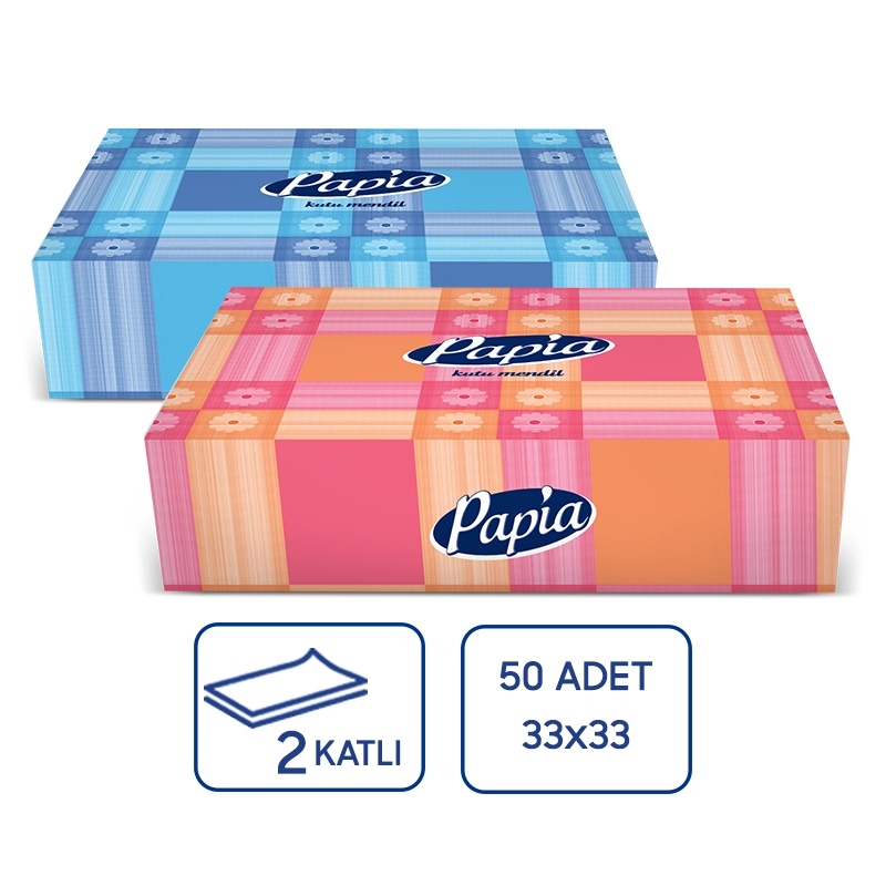 Focus Papia Mini Kutu Mendil 60 Lı Peçete 48 Paket - Focus