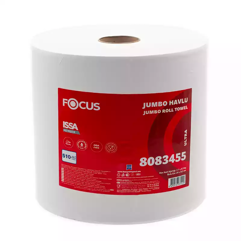 Focus Ultra Jumbo Kağıt Havlu GFR 510 Metre - 1