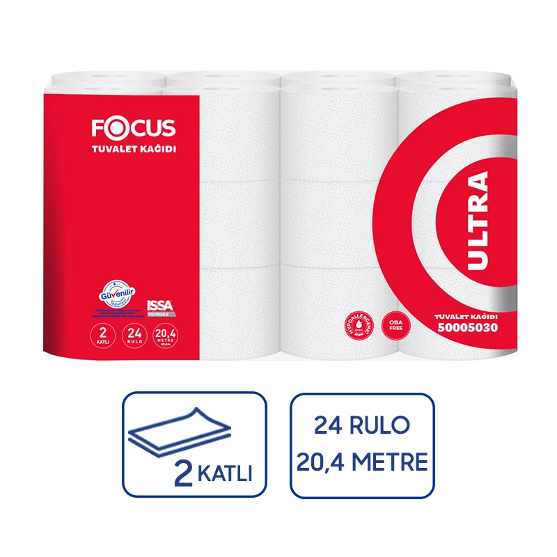 Focus Ultra Tuvalet Kağıdı 24Lü 3 Paket Yeni - 1