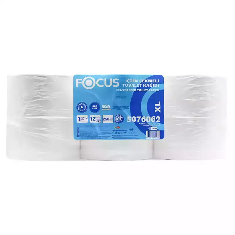 Focus XL İçten Çekmeli Tuvalet Kağıdı 12Li 250 Metre - 2
