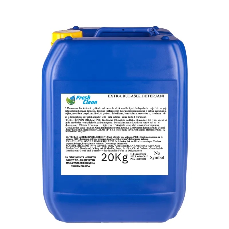 Fresh Clean Extra Elde Bulaşık Deterjanı 20 Kg - FRESH CLEAN