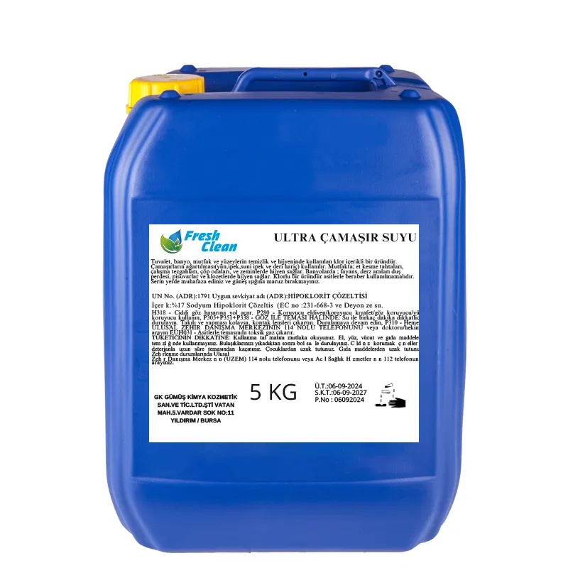 Fresh Clean Ultra Çamaşır Suyu 5 Kg - FRESH CLEAN