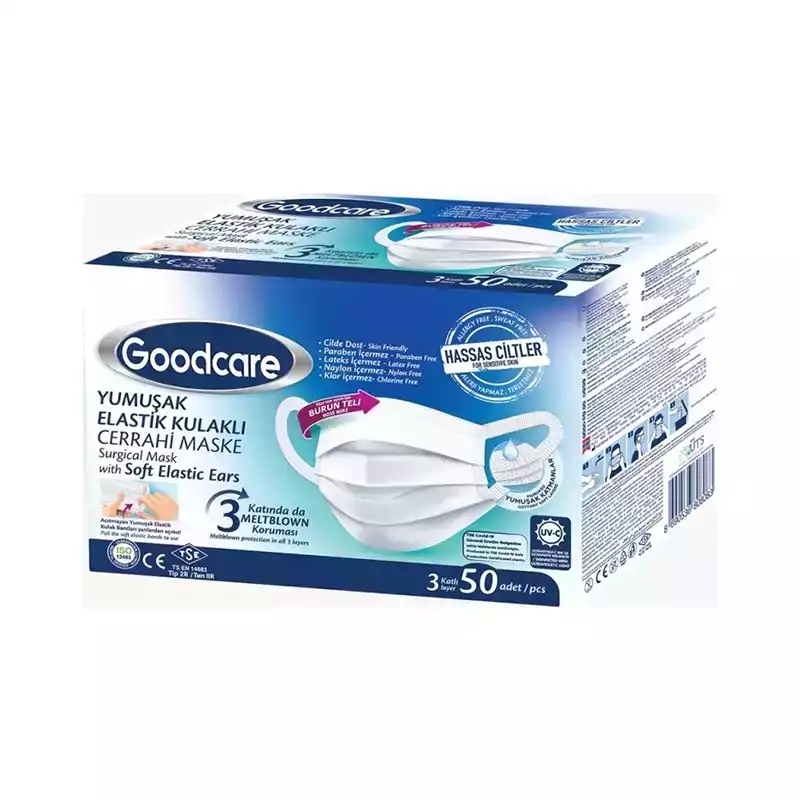 Goodcare Elastikli Maske 50li - Focus