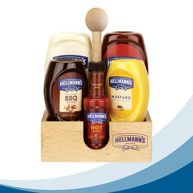 Hellmann's 5li Sos Paketi Ahşap Stand Hediyeli - 2