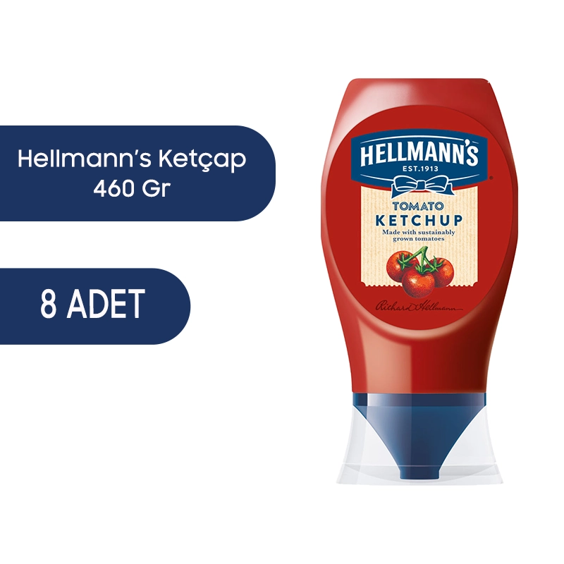 Hellmann's Ketçap 460 G 8 Adet - 1