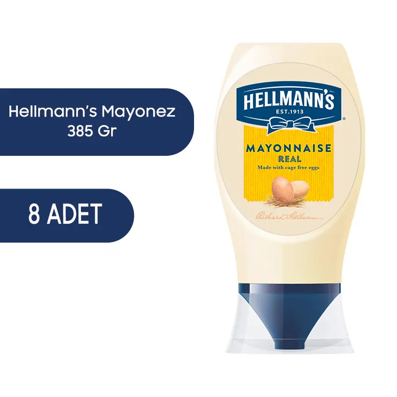 Hellmann's Mayonez 8'li 385 G - 1