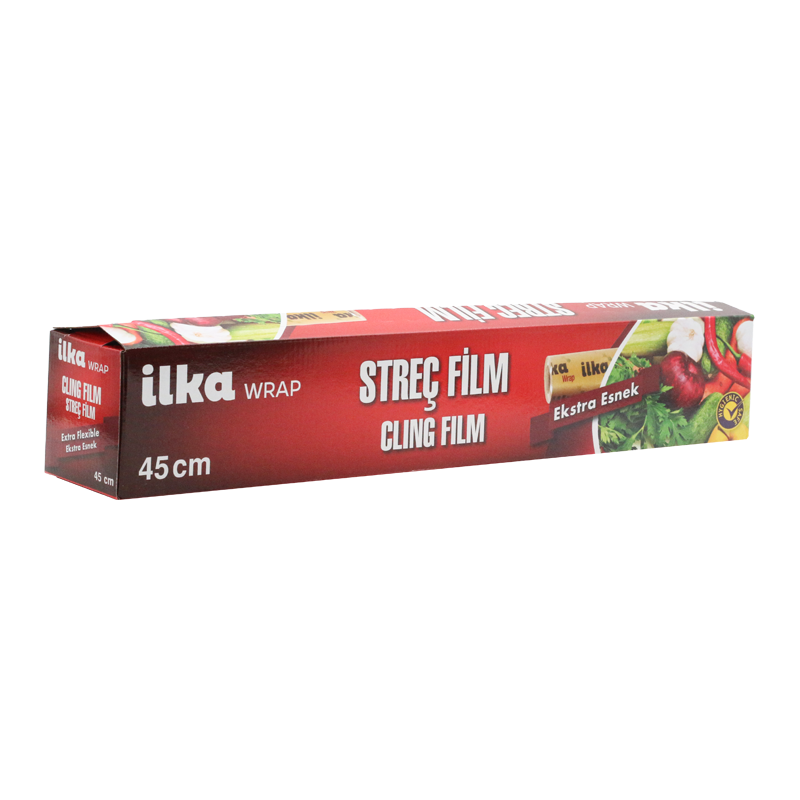 İlka Streç Film 45x240 Kutulu 8 Mikron Wrap - 4