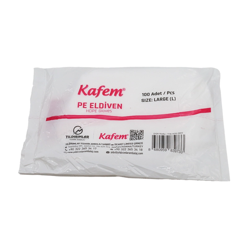 Kafem Şeffaf Eldiven 100 Lü - 3