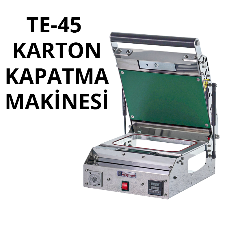 Karton Tabak Kapatma Makinesi TE-45 - 2