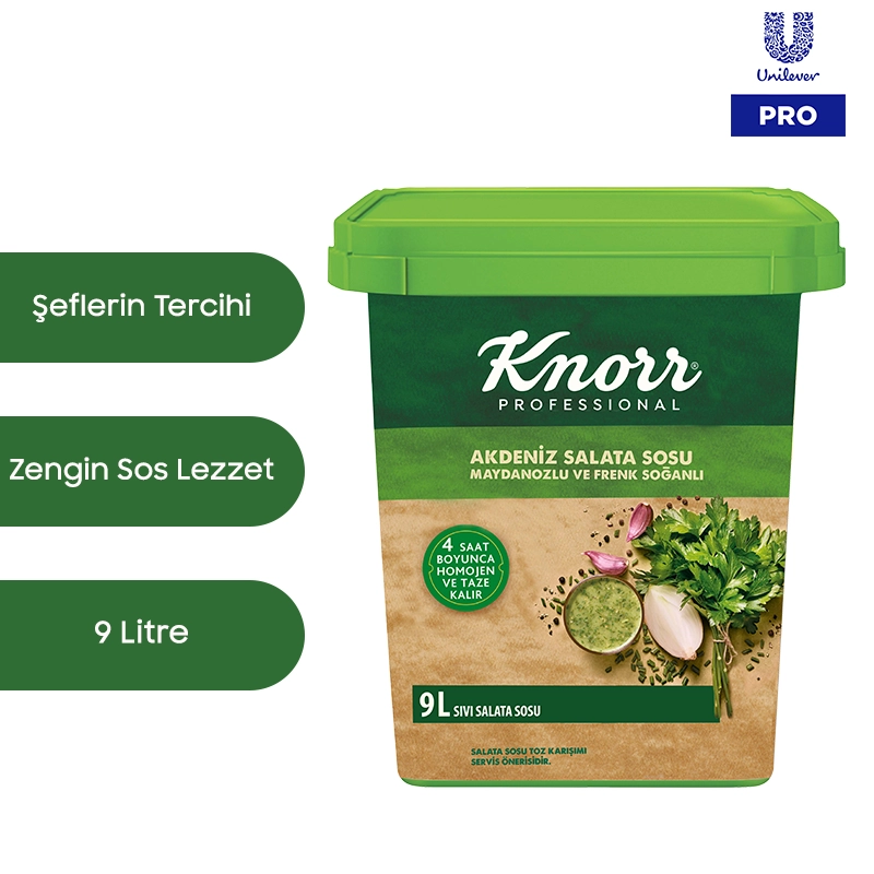 Knorr Akdeniz Salata Sosu 1 Kg 6 Adet - 1