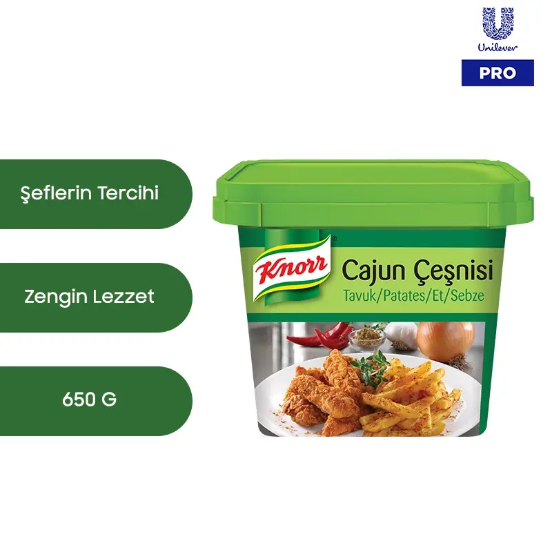 Knorr Cajun Çeşni 650 G - 1