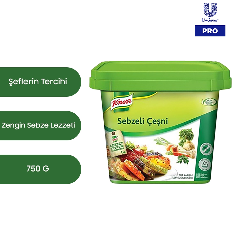 Knorr Sebzeli Çeşni 750 G - 1