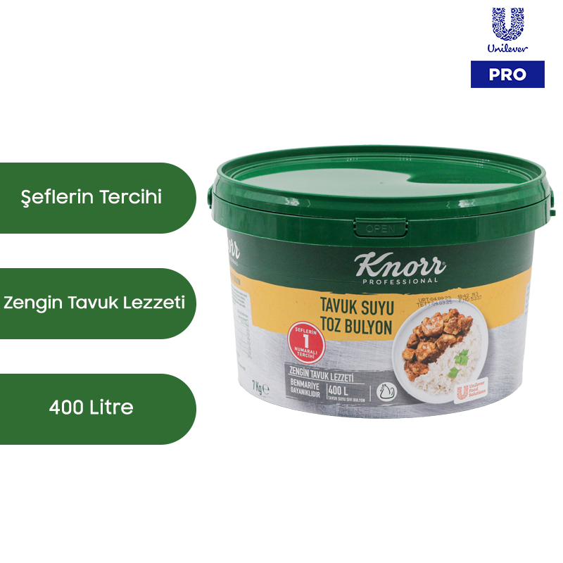 Knorr Tavuk Bulyon 400 Litre 7 Kg - 1