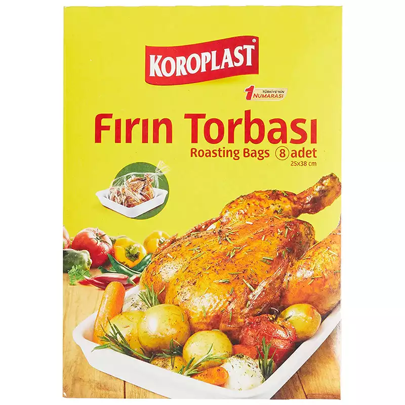 Koroplast Fırın Torbası 8 Adet 25 x 38 cm - 1