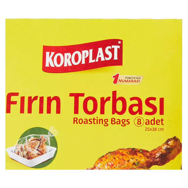 Koroplast Fırın Torbası 8 Adet 25 x 38 cm - 3