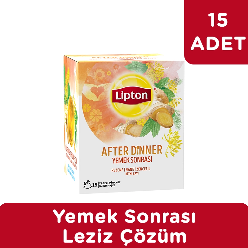 Lipton After Dinner Bardak Poşet Bitki Çayı 15'li 22,5 G - 2