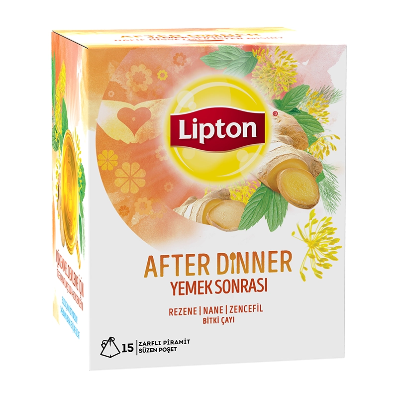 Lipton After Dinner Bardak Poşet Bitki Çayı 15'li 22,5 G - Thumbnail