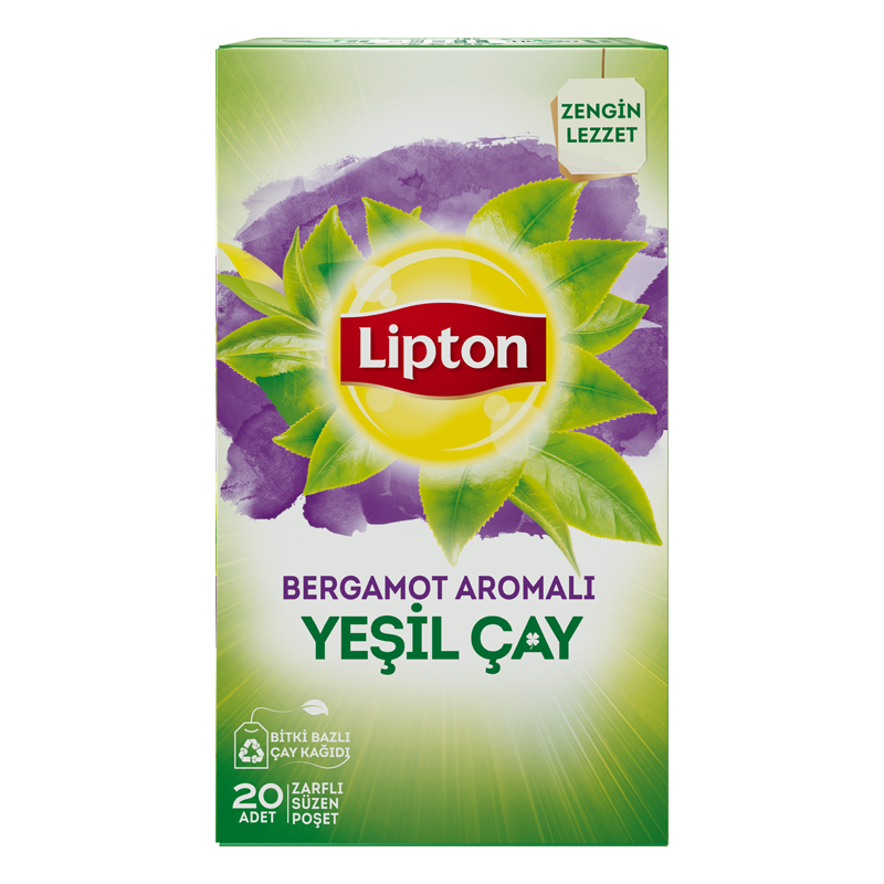 Lipton Bergamotlu Yeşil Çay 20'li Bitki Çayı - 5