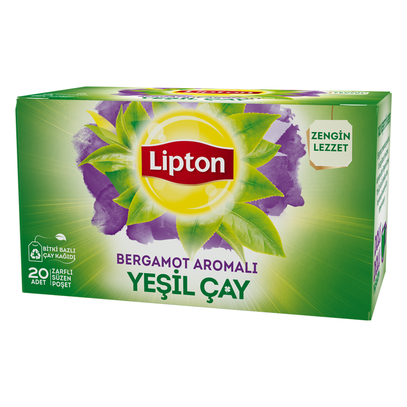 Lipton Bergamotlu Yeşil Çay 20'li Bitki Çayı - 7