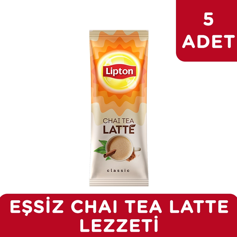 Lipton Chai Tea Latte Doypack 5'li 18 Gr - Thumbnail