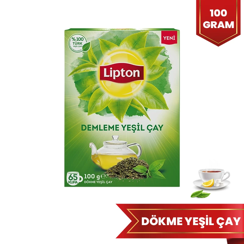 Lipton Dökme Yeşil Çay 100 Gr - 1