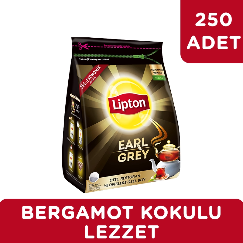 Lipton Earl Grey 250 Adet Demlik Poşet Çay - 2