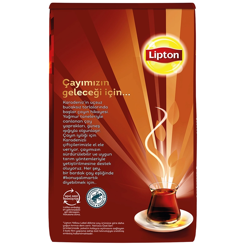 Lipton Extra Dem Dökme Siyah Çay Özel Seri 1000 Gr - 3