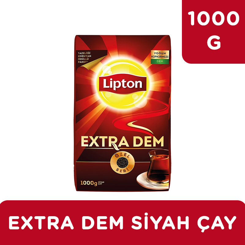 Lipton Extra Dem Dökme Siyah Çay Özel Seri 1000 Gr - 2